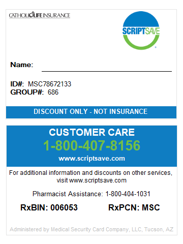 Savings Card